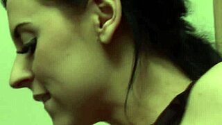 hey babe watch this cfnm brunette amateur stroke that monster cock in stockings so hot!!
