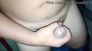 Handsome Boy Fantasies Creampie While Masturbating