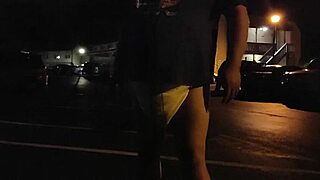 step outside wearing this very thick diaper while my lover watches my monster cock bulge it publicly