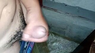 Handsome Boy Fantasies Creampie While Masturbating