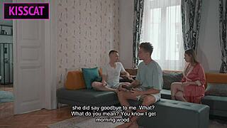 why does matthew fuck this hot milf in bed with stepson?