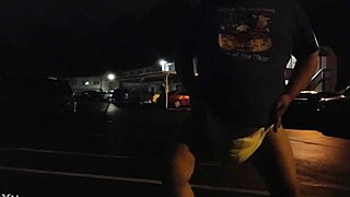 step outside wearing this very thick diaper while my lover watches my monster cock bulge it publicly