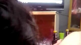 imagine pounding fat wife while eyeing tape of tight teen stepsis pussy.
