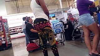 Hey those candid big tits in leggings got you staring pt 2?