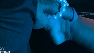 These feet own you, making that cum explode so damn hard