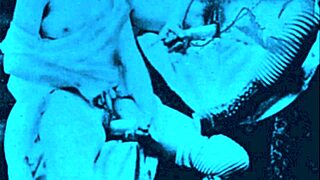 detailed vintage lesbians passionately licking hairy pussies in retro antique scenes