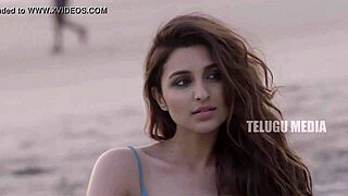Parineeti Chopra's hot sexy boobs bounce during seaside photoshoot fuck session you won't believe
