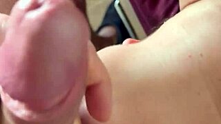 hey check out this wild wife slurping balls while hanging upside down so nasty