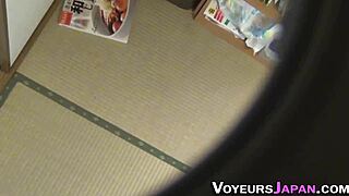 japanese teen babe masturbates her hairy pussy outdoors on hidden cam 😏🔥