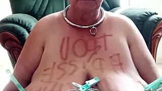Chienne Marie Shumilie Bound And Fucked For Master Diabolus