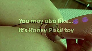 this crazy toy shakes my squirting orgasm right out of my wet pussy