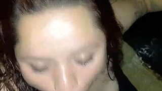 hubby takes me back to the gloryhole loving all those cocks around