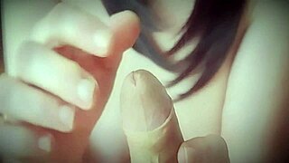 She can't get enough of licking and teasing my dripping pre-cum off the tip