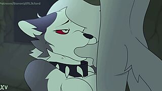 i love spending time sucking loona's furry cock in this animation