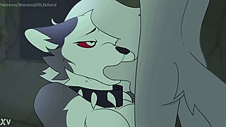 i love spending time sucking loona's furry cock in this animation