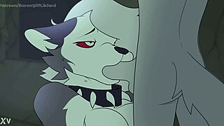 i love spending time sucking loona's furry cock in this animation