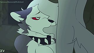 i love spending time sucking loona's furry cock in this animation