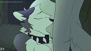 i love spending time sucking loona's furry cock in this animation