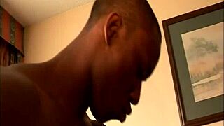 chubby ebony bbw rides big black cock cowgirl style blows it then takes facial cumshot