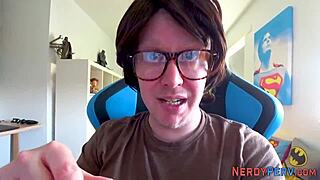 yorkshire nerd gets tricked into banging and facial