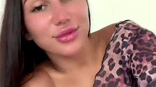 Tango queen shakes her huge ass solo on premium webcam show.