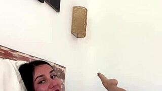 Tango queen shakes her huge ass solo on premium webcam show.