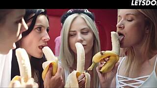 sexy girls havin lesbian sex over partying - girls know best
