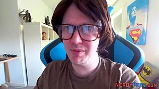 yorkshire nerd gets tricked into banging and facial