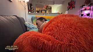ebony adriana maya plays truth or dare bent over big cock ride