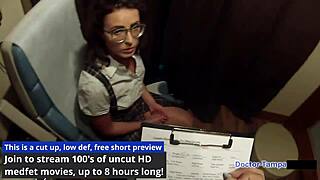 Dr Tampa trades sex with Helena Price backstage in latex gloves?