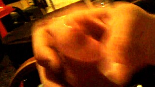 boyfriend casually playing with his cock while hanging with friend