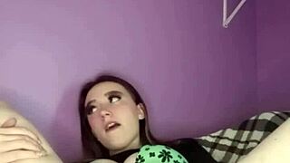 Young Amateur Teases Puffy Pussy Under Panties