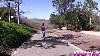 BBW Alycia Starr's big ass and tits oiled up for rough massage pounding