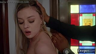 gorgeous amber moore... she cant resist deeper with a man in uniform licking her pussy!!