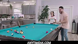 wanna watch freya von doom get used hard on pool table?