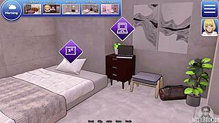 game bunker turns femboy ladyboy shemale sofa spooning frenzy