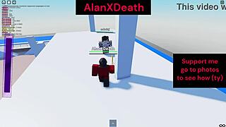 Roblox fighting game turns sus with public outdoor pussy riding and boob fights on tits