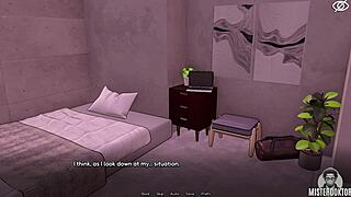 game bunker turns femboy ladyboy shemale sofa spooning frenzy