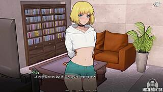 game bunker turns femboy ladyboy shemale sofa spooning frenzy