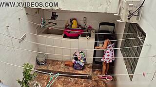 young colombian couple films closeup doggystyle wife fuck