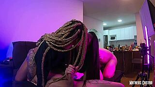 these brazilian babes with big asses swing into a wild double penetration finish with teaser galego pocahontas and lisxxx