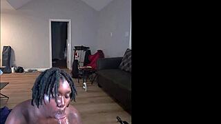 sloppy blowjob from darkchocolatebarbie captured in meta glasses view up close