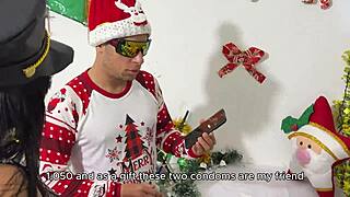 Xmas Latina Begs for Phone with Shop Sex No Cash Cuckold Fantasy POV