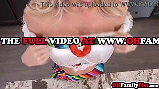 stepdaughter fucks stepdad while milf sucks his big hard cock