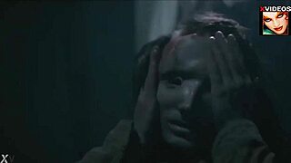 ow fuck meagan tandy's ebony kicks bust balls hard like batwoman kneeing ruby rose