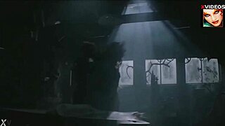 ow fuck meagan tandy's ebony kicks bust balls hard like batwoman kneeing ruby rose