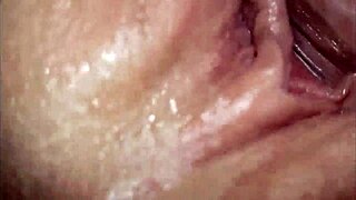 Husband films wife riding lover bareback until creampie fills her cuckold pussy