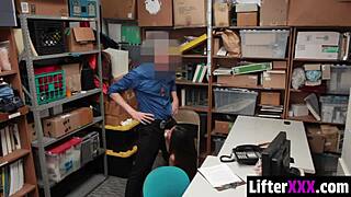 Officer Claims Shoplifter's Tight Pussy As Personal Fuck Toy