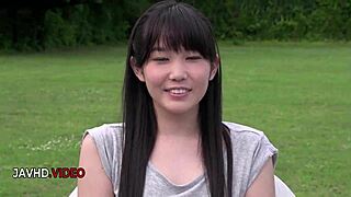 yui kasugano's outdoor dildo play gets naughtily japanese