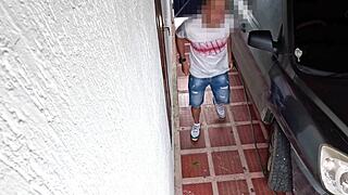 skinny 18yo roadside flaca trades tight pussy for cash with stranger